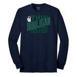 This Hooligan Needs a Beer Long Sleeve Tee - Navy