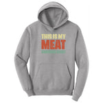 This is My Meat Smoking Shirt Hoodie - Athletic Heather