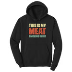 This is My Meat Smoking Shirt Hoodie - Jet Black
