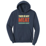 This is My Meat Smoking Shirt Hoodie - Navy