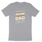 This is What an Awesome Dad Looks Like Short Sleeve Tee - Athletic Heather Grey