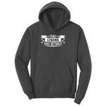 This Legend Has Retired Ladies Hoodie - Dark Heather Grey