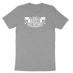This Legend Has Retired Ladies Short Sleeve Tee - Granite Heather