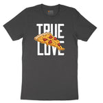 True Love Pizza Ladies Short Sleeve Tee - Vintage Smoke
