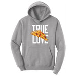True Love Pizza Hoodie - Athletic Heather