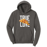 True Love Pizza Hoodie - Charcoal