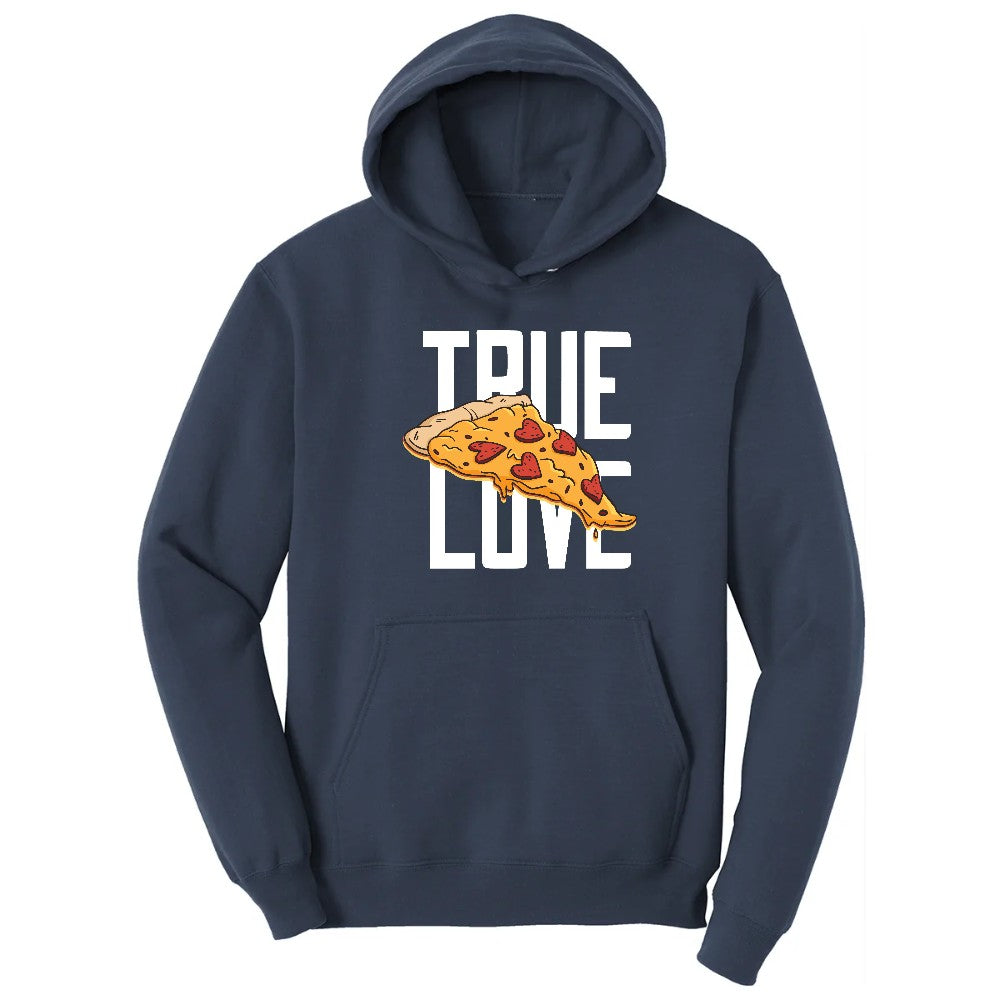 True Love Pizza Hoodie - Navy