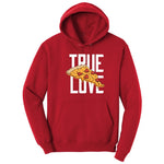 True Love Pizza Hoodie - Red