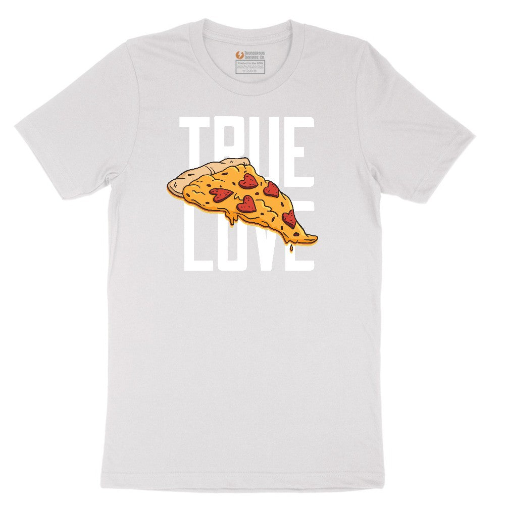 True Love Pizza Short Sleeve Tee - White