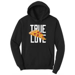 True Love Pizza Toddler Hoodie - Jet Black