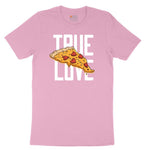 True Love Pizza Toddler Short Sleeve Tee - Candy Pink