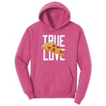 True Love Pizza Youth Hoodie - Sangria