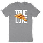 True Love Pizza Youth Short Sleeve Tee - Athletic Heather