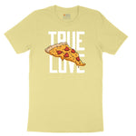 True Love Pizza Youth Short Sleeve Tee - Yellow