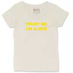 Trust Me I'm a Jedi Ladies Curvy Tee - Natural Heather