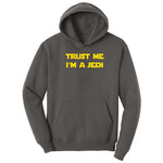 Trust Me I'm a Jedi - Mens & Ladies T-Shirt Hoodie - Charcoal