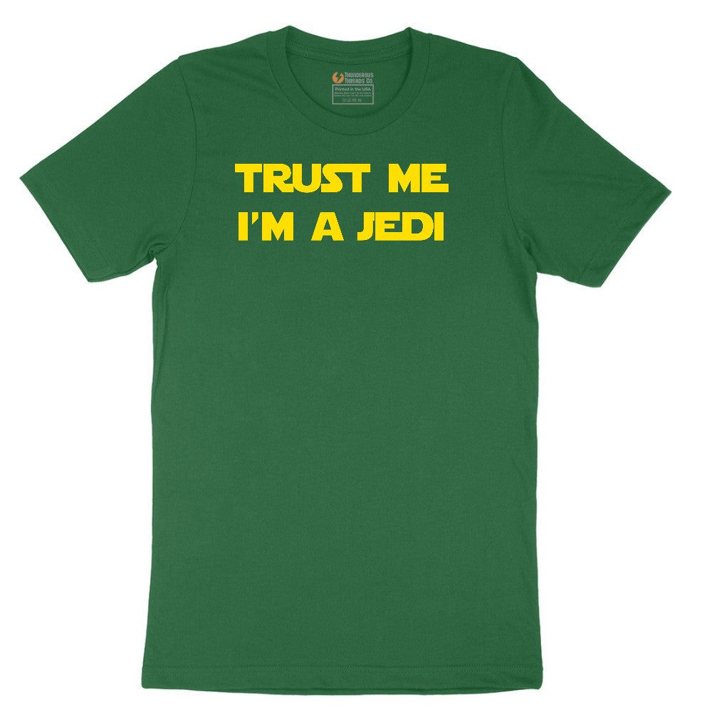 Trust Me I'm a Jedi - Mens & Ladies T-Shirt Short Sleeve Tee - Athletic Kelly
