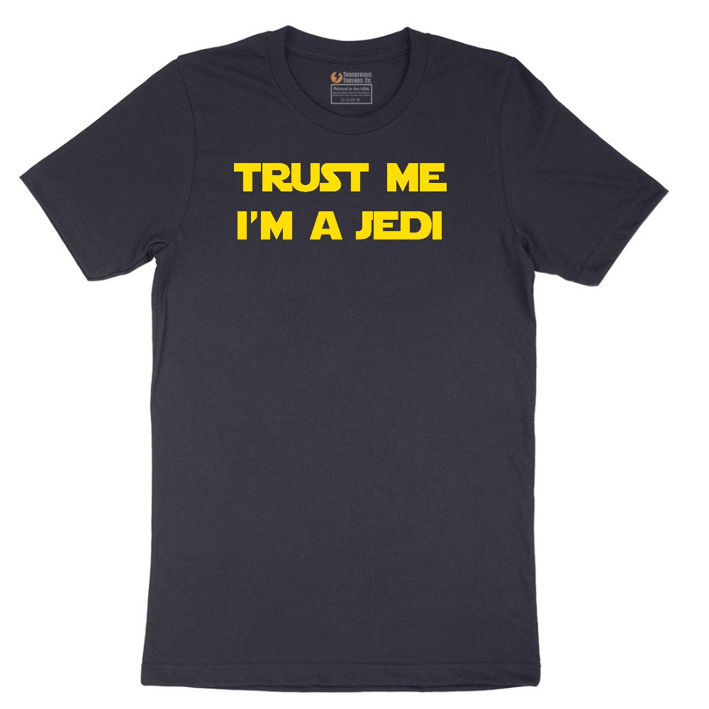 Trust Me I'm a Jedi - Mens & Ladies T-Shirt Short Sleeve Tee - Deep Navy