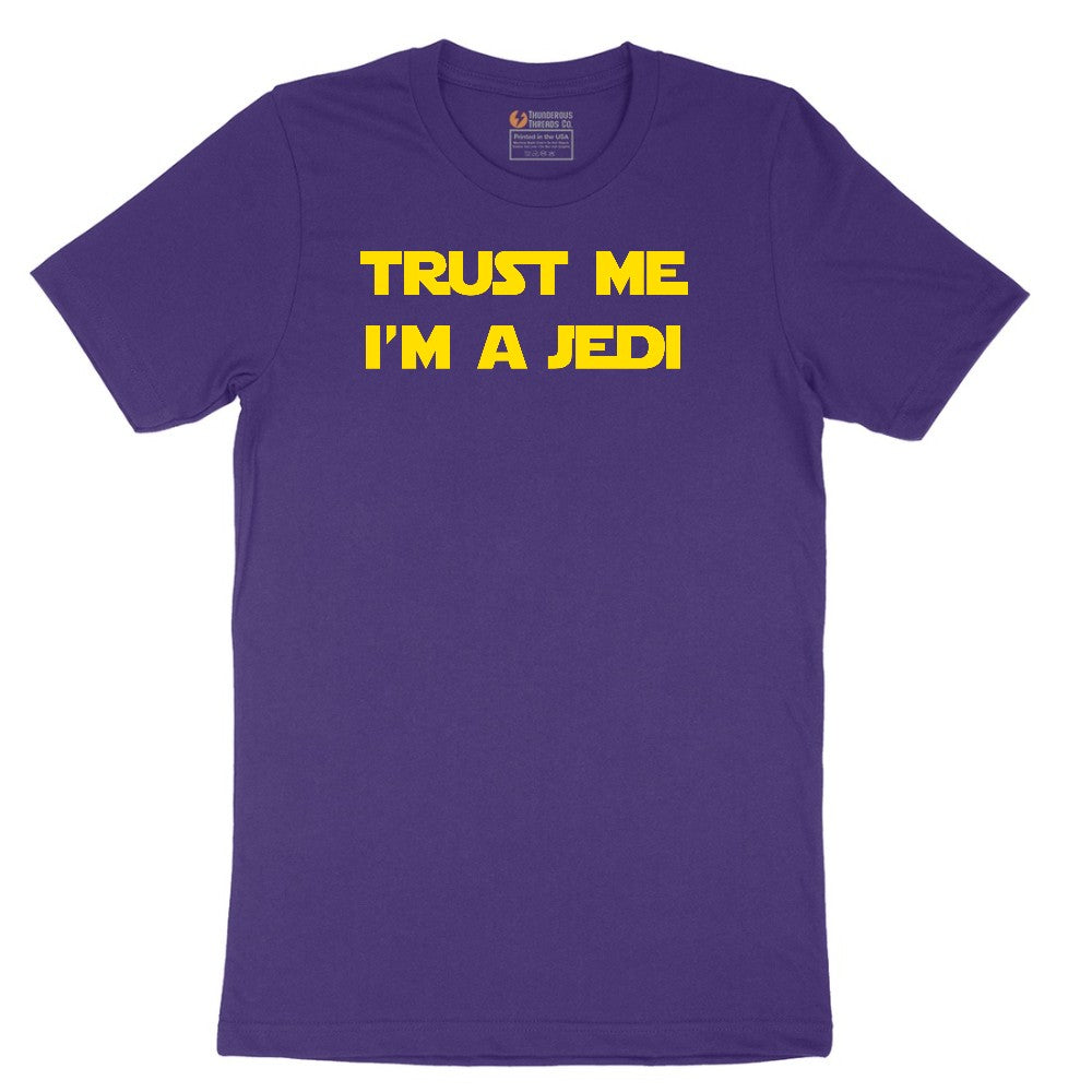 Trust Me I'm a Jedi - Mens & Ladies T-Shirt Short Sleeve Tee - Team Purple