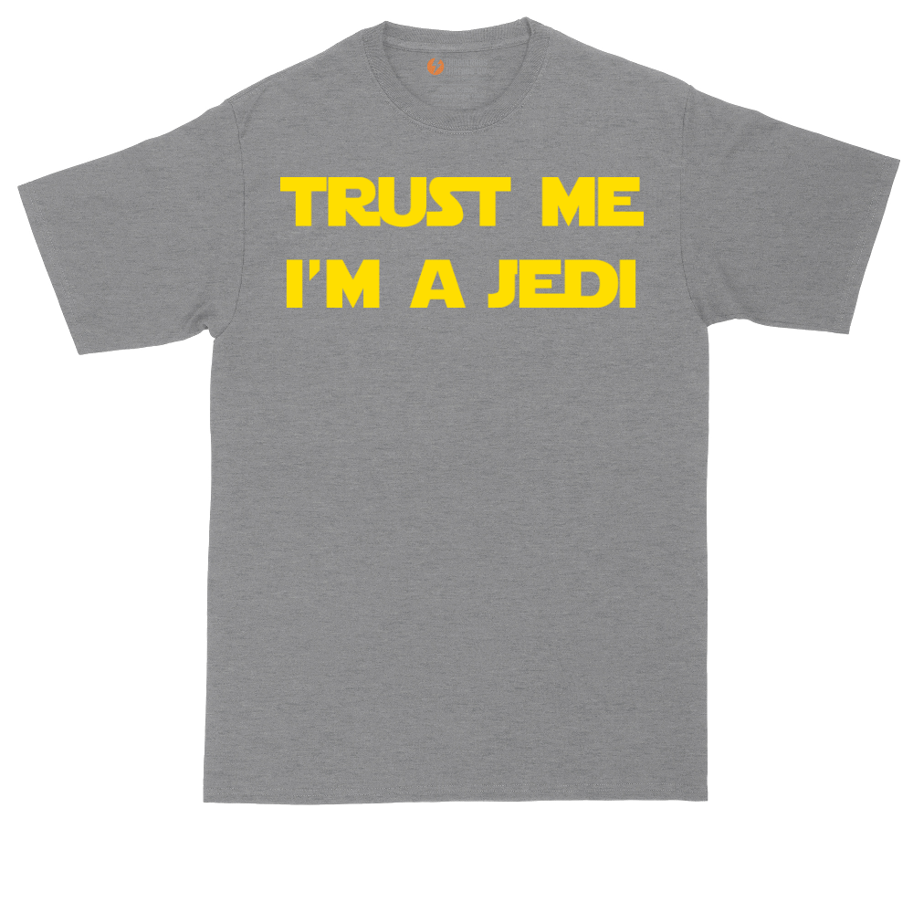 Trust Me I'm a Jedi tall t-shirt for men in Athletic Heather