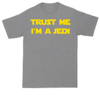 Trust Me I'm a Jedi tall t-shirt for men in Athletic Heather