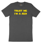 Trust Me I'm a Jedi Toddler Short Sleeve Tee - Dark Heather Grey