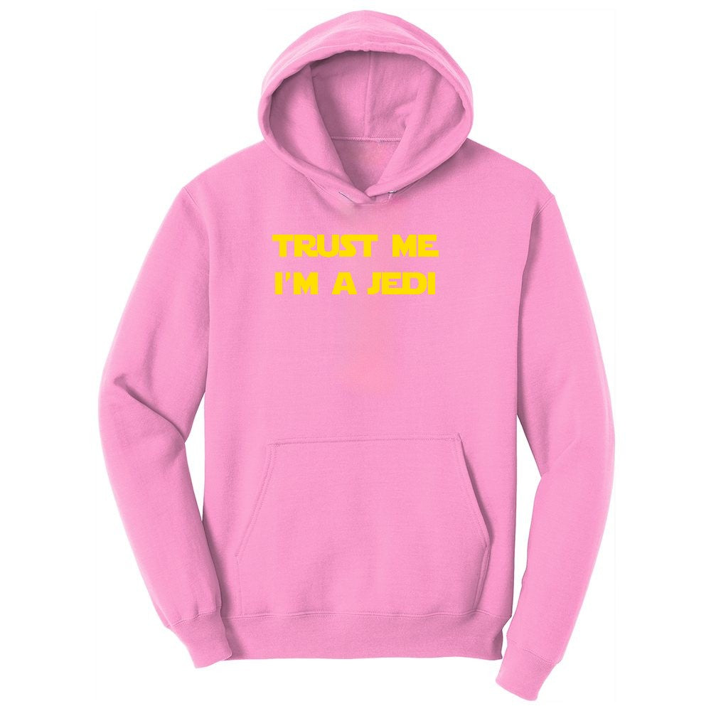 Trust Me I'm a Jedi Youth Hoodie - Candy Pink