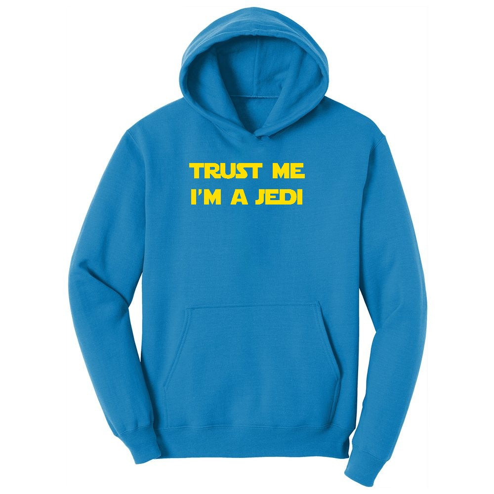Trust Me I'm a Jedi Youth Hoodie - Sapphire