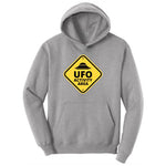 UFO Activity Area Ladies Hoodie - Athletic Heather