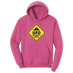 UFO Activity Area Ladies Hoodie - Sangria