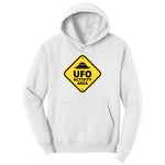 UFO Activity Area Ladies Hoodie - White