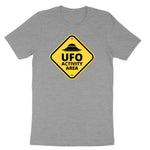 UFO Activity Area Ladies Short Sleeve Tee - Granite Heather
