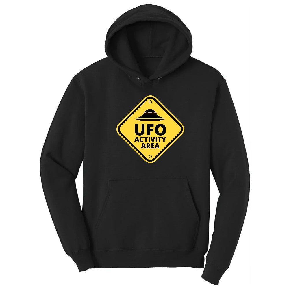 UFO Activity Area Hoodie - Jet Black