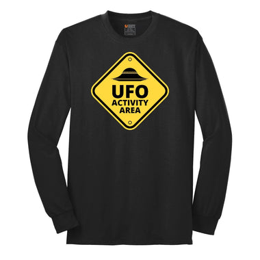 UFO Activity Area Long Sleeve Tee - Jet Black