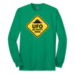 UFO Activity Area Long Sleeve Tee - Kelly Green