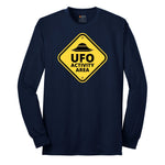 UFO Activity Area Long Sleeve Tee - Navy