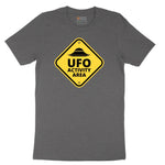 UFO Activity Area Short Sleeve Tee - Dark Heather Grey
