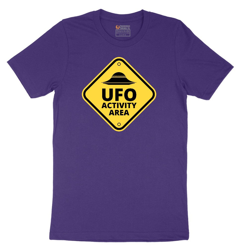 UFO Activity Area Short Sleeve Tee - Team Purple