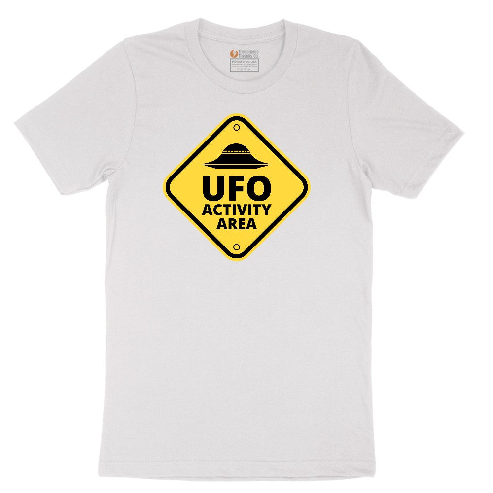 UFO Activity Area Short Sleeve Tee - White