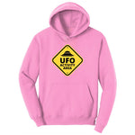 UFO Activity Area Youth Hoodie - Candy Pink