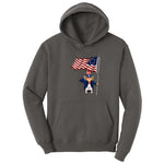 Uncle Sam Hoodie - Charcoal