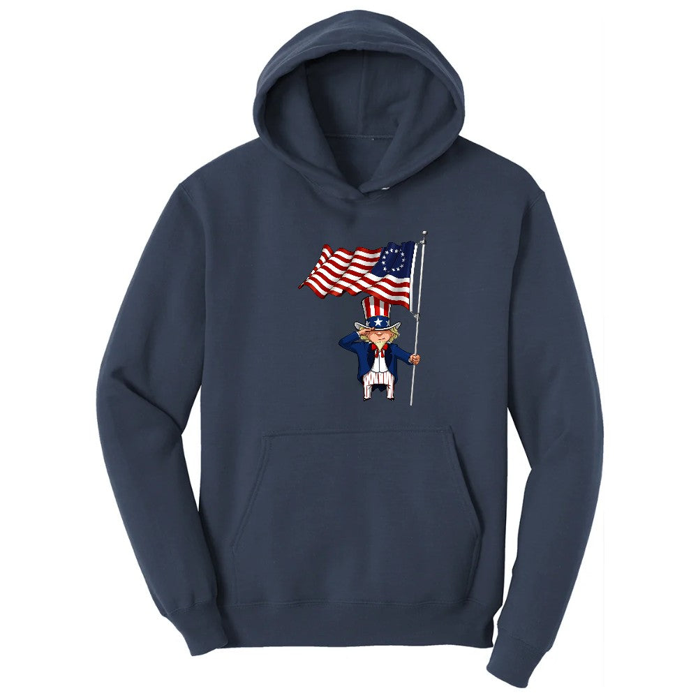 Uncle Sam Hoodie - Navy