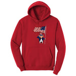 Uncle Sam Hoodie - Red