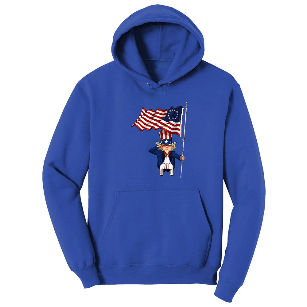 Uncle Sam Hoodie - True Royal