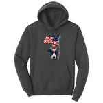 Uncle Sam Youth Hoodie - Dark Heather Grey
