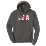 USA Hoodie - Charcoal
