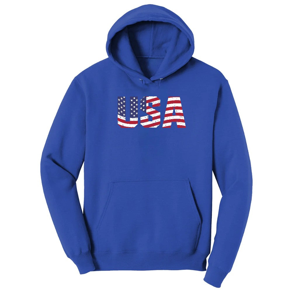 USA Hoodie - True Royal