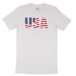 USA Short Sleeve Tee - White