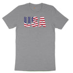 USA Toddler Short Sleeve Tee - Athletic Heather