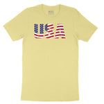 USA Toddler Short Sleeve Tee - Yellow